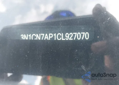 2012 Nissan Versa 1.6 Sv from USA, damaged, VIN 3N1CN7AP1CL927070